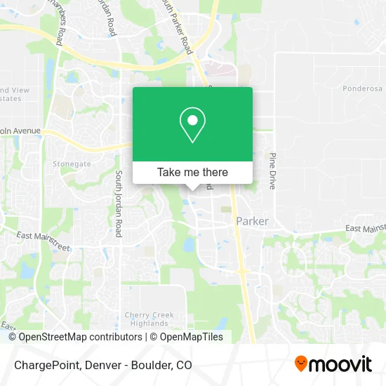 ChargePoint map