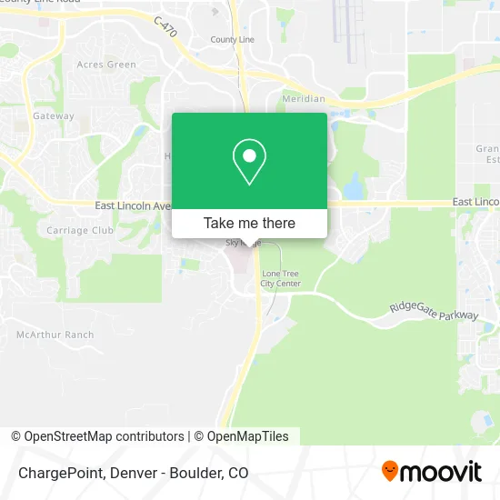 ChargePoint map