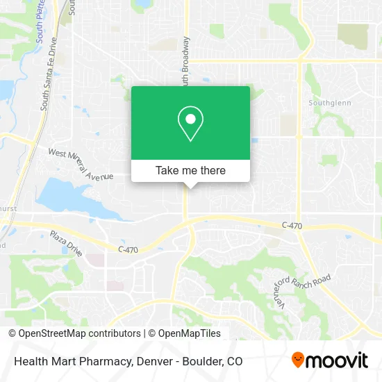 Health Mart Pharmacy map