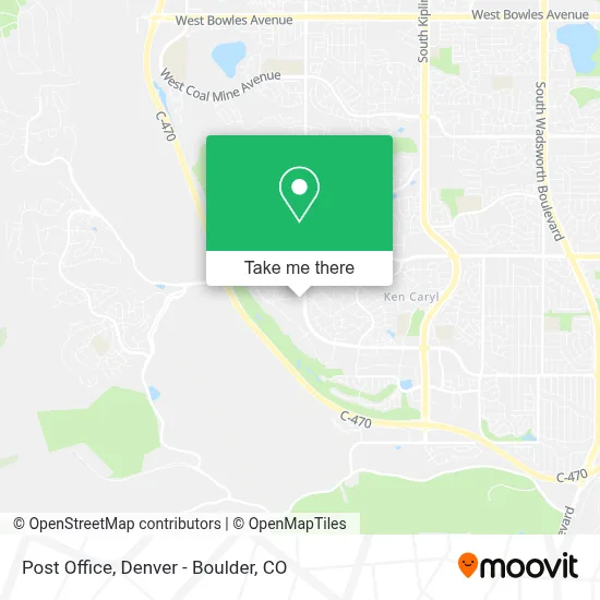 Post Office map