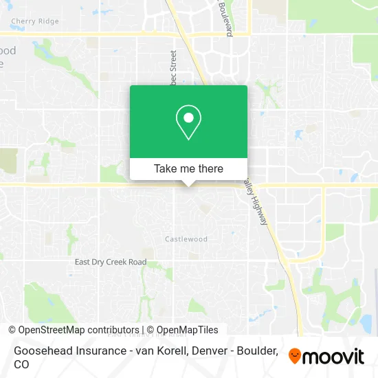 Goosehead Insurance - van Korell map