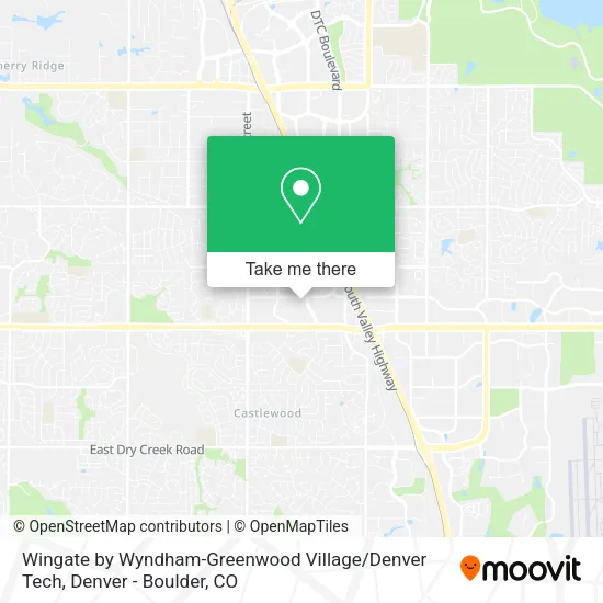 Mapa de Wingate by Wyndham-Greenwood Village / Denver Tech