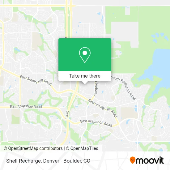 Shell Recharge map