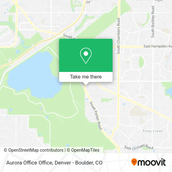 Aurora Office Office map