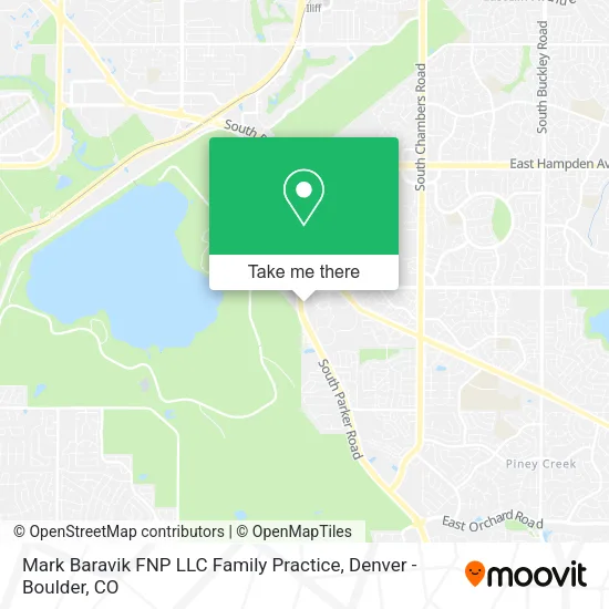 Mapa de Mark Baravik FNP LLC Family Practice