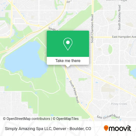 Simply Amazing Spa LLC map