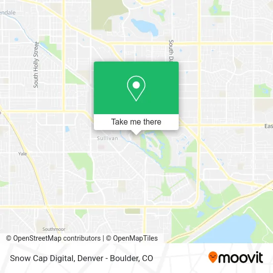 Snow Cap Digital map