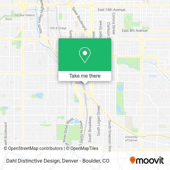 Dahl Distinctive Design map