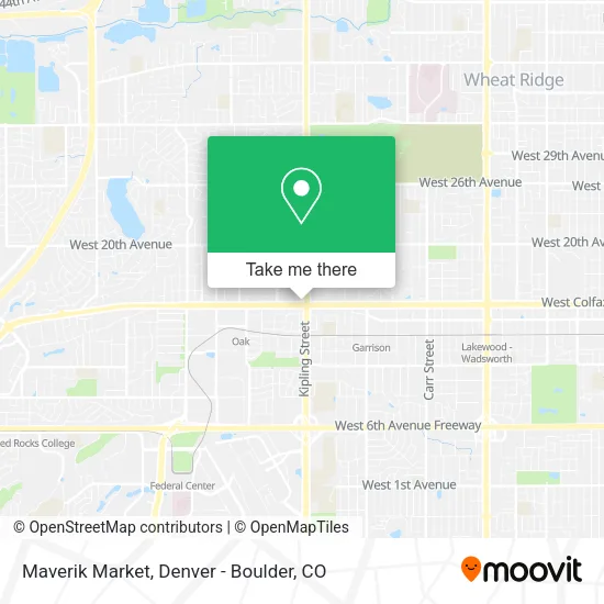 Mapa de Maverik Market