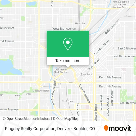Ringsby Realty Corporation map
