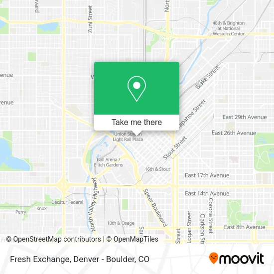Mapa de Fresh Exchange