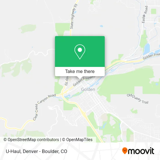 Mapa de U-Haul