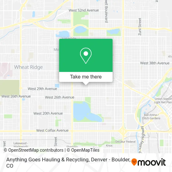 Anything Goes Hauling & Recycling map