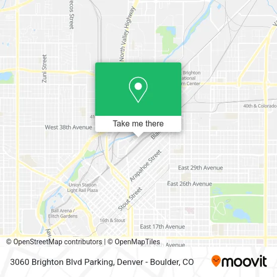 3060 Brighton Blvd Parking map