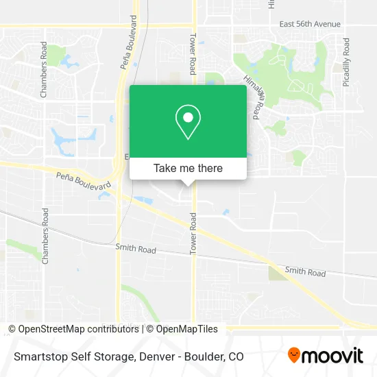 Smartstop Self Storage map