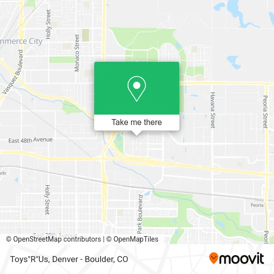 Toys"R"Us map