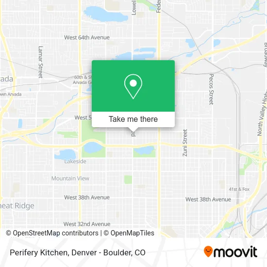 Perifery Kitchen map