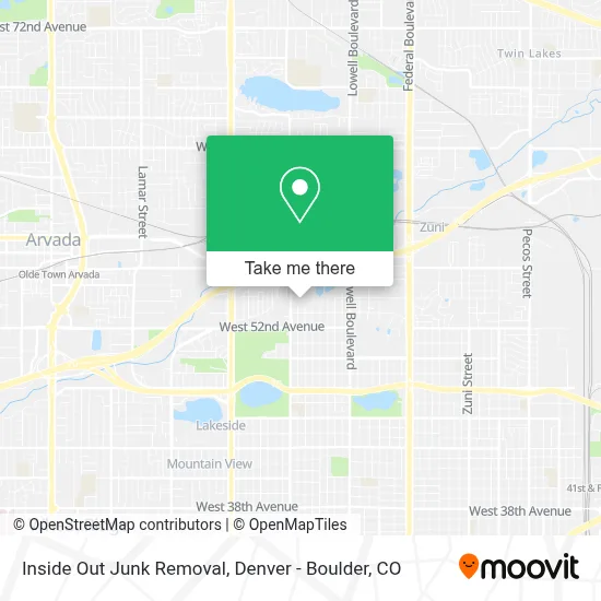 Inside Out Junk Removal map