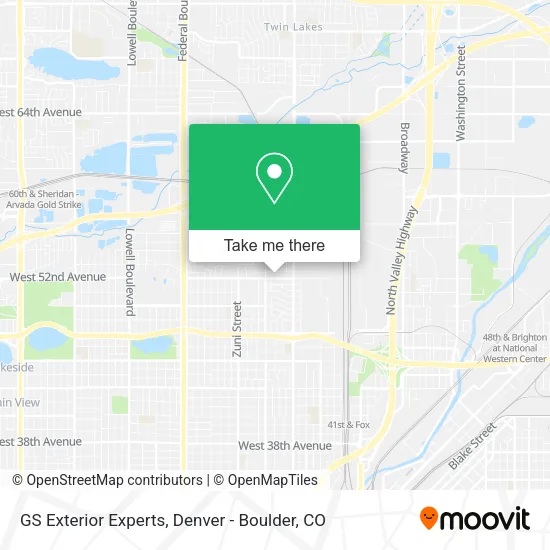 GS Exterior Experts map