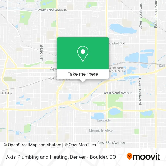 Axis Plumbing and Heating map
