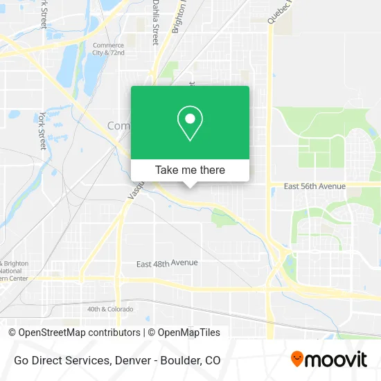 Mapa de Go Direct Services