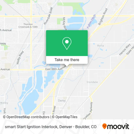 smart Start Ignition Interlock map