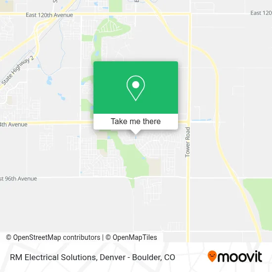RM Electrical Solutions map