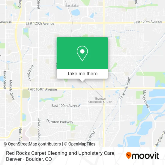 Mapa de Red Rocks Carpet Cleaning and Upholstery Care