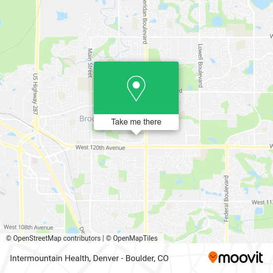 Intermountain Health map