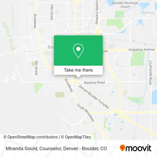 Miranda Gould, Counselor map