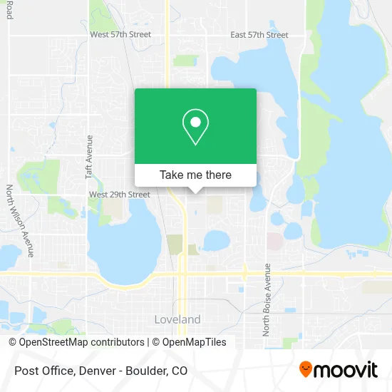 Post Office map