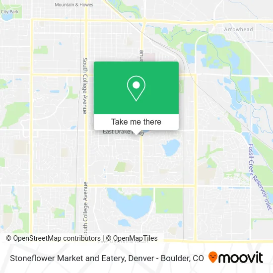 Stoneflower Market and Eatery map