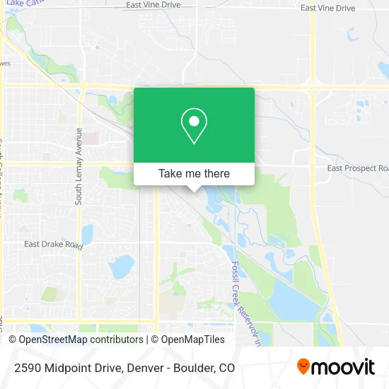 2590 Midpoint Drive map