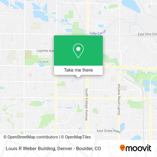 Mapa de Louis R Weber Building