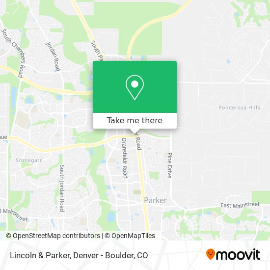 Lincoln & Parker map