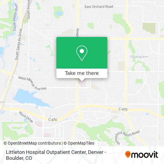 Mapa de Littleton Hospital Outpatient Center