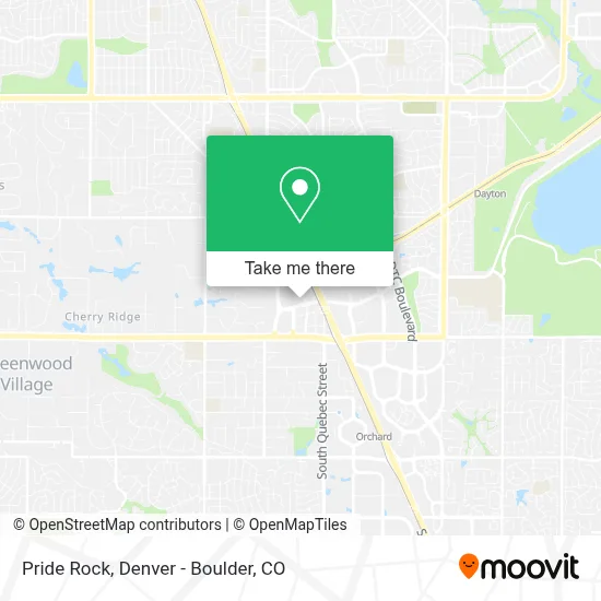 Pride Rock map