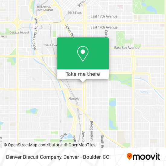 Denver Biscuit Company map