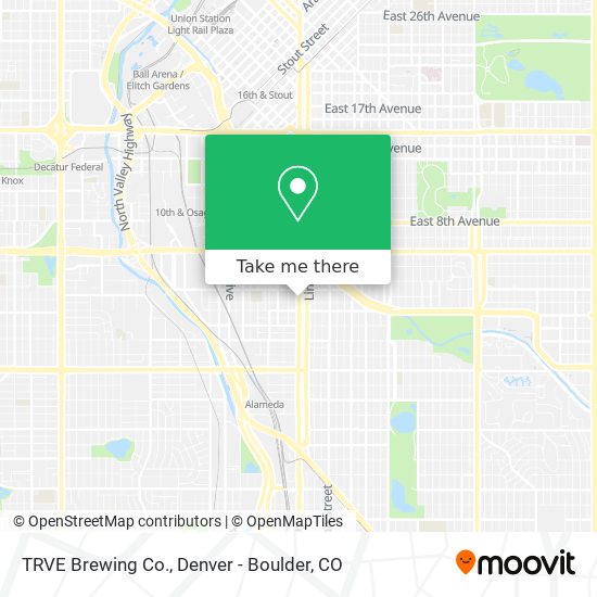 Mapa de TRVE Brewing Co.