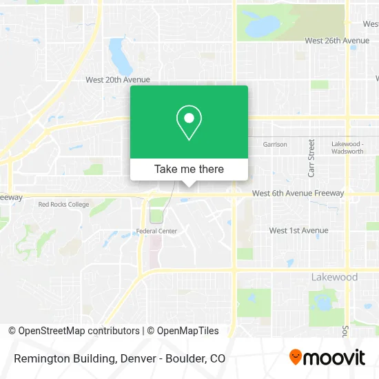 Remington Building map