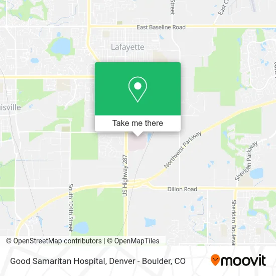 Good Samaritan Hospital map