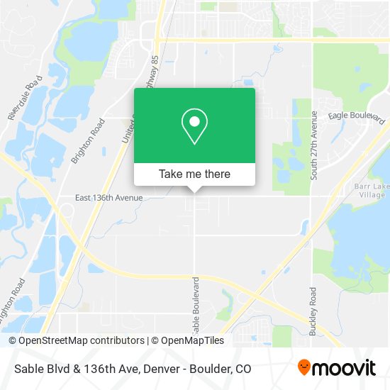 Sable Blvd & 136th Ave map