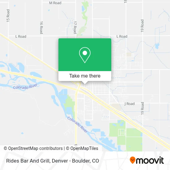 Rides Bar And Grill map