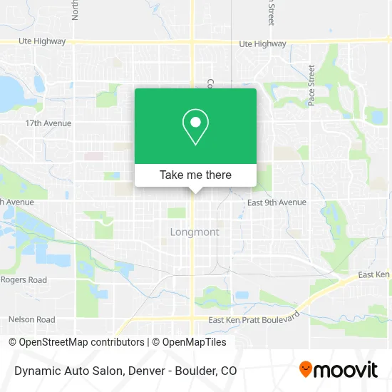 Dynamic Auto Salon map