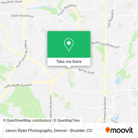 Jason Ryan Photography map