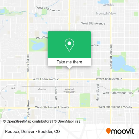 Redbox map