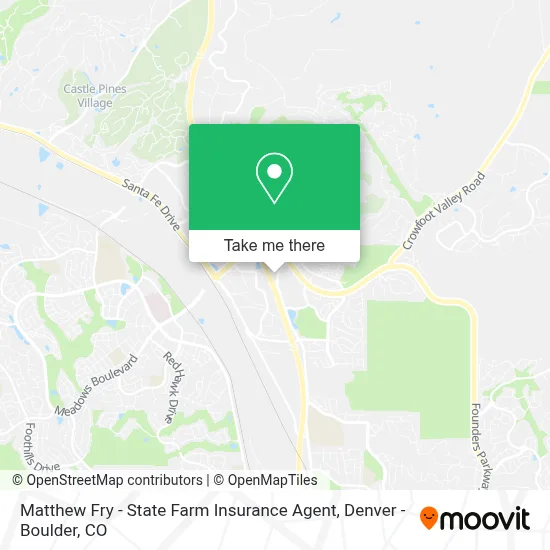 Matthew Fry - State Farm Insurance Agent map