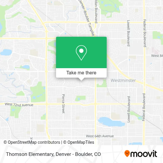 Thomson Elementary map