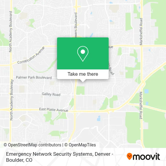 Emergency Network Security Systems map