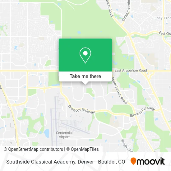 Southside Classical Academy map
